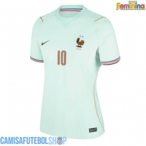 Camisa de time de futebol França Kylian Mbappe #10 Replicas 2º Equipamento Feminina Mundo 2026 Manga Curta
